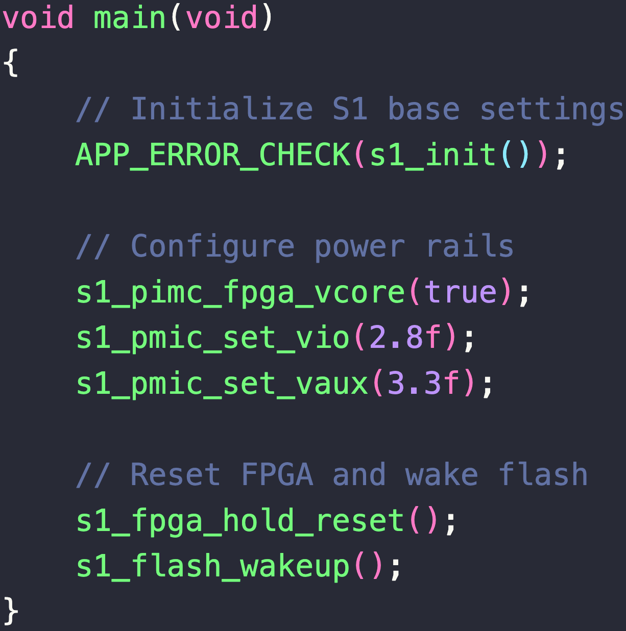 Silicon Witchery S1 C SDK
